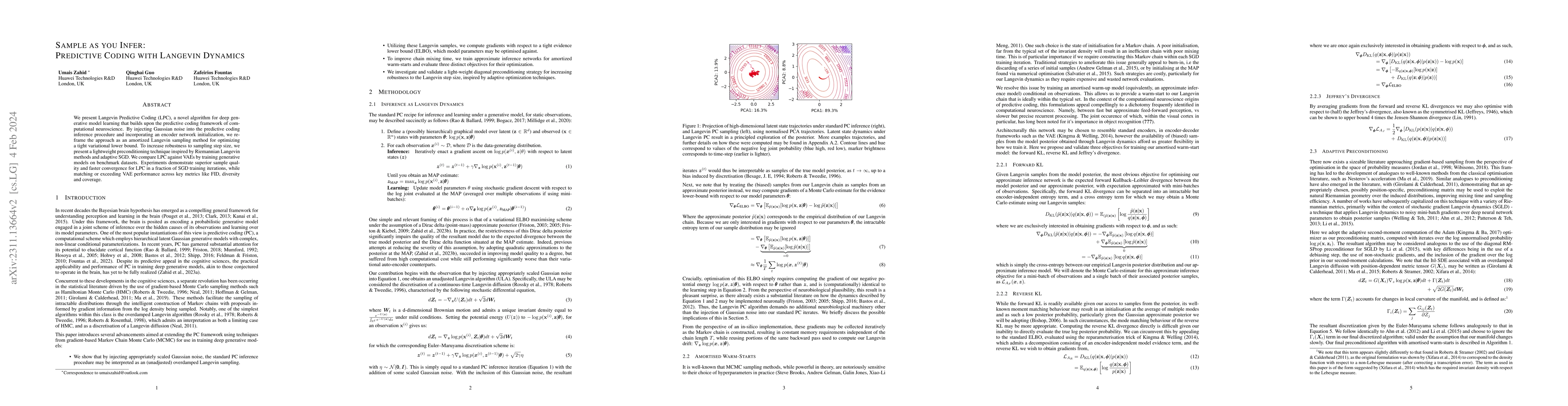 Thumbnail for Sample as You Infer: Predictive Coding With Langevin Dynamics