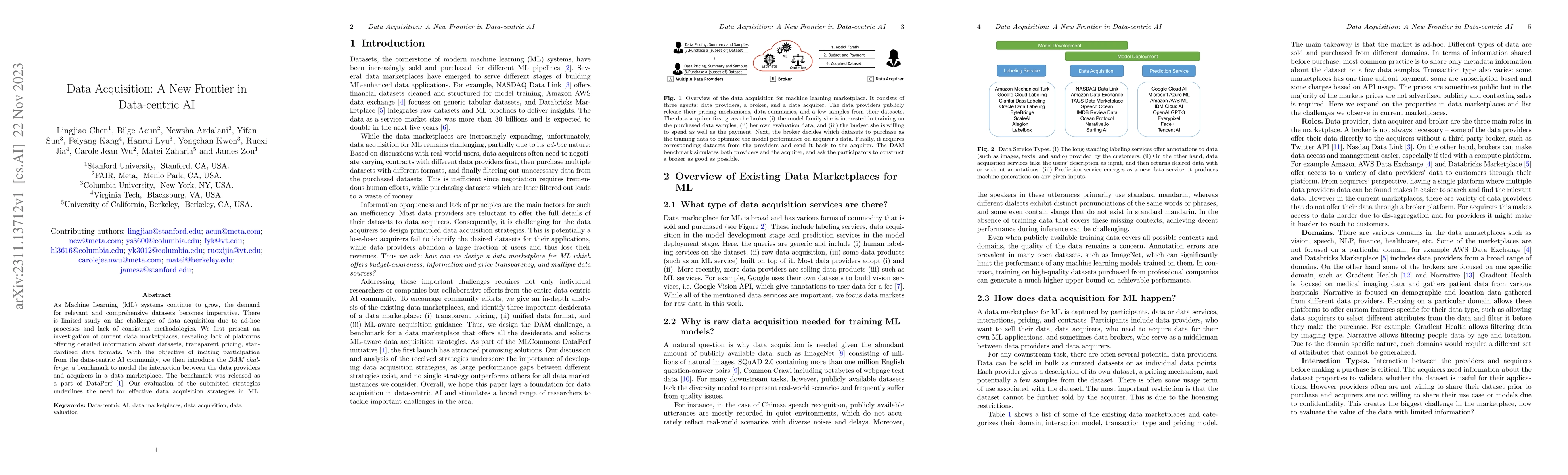 Thumbnail for Data Acquisition: A New Frontier in Data-centric AI