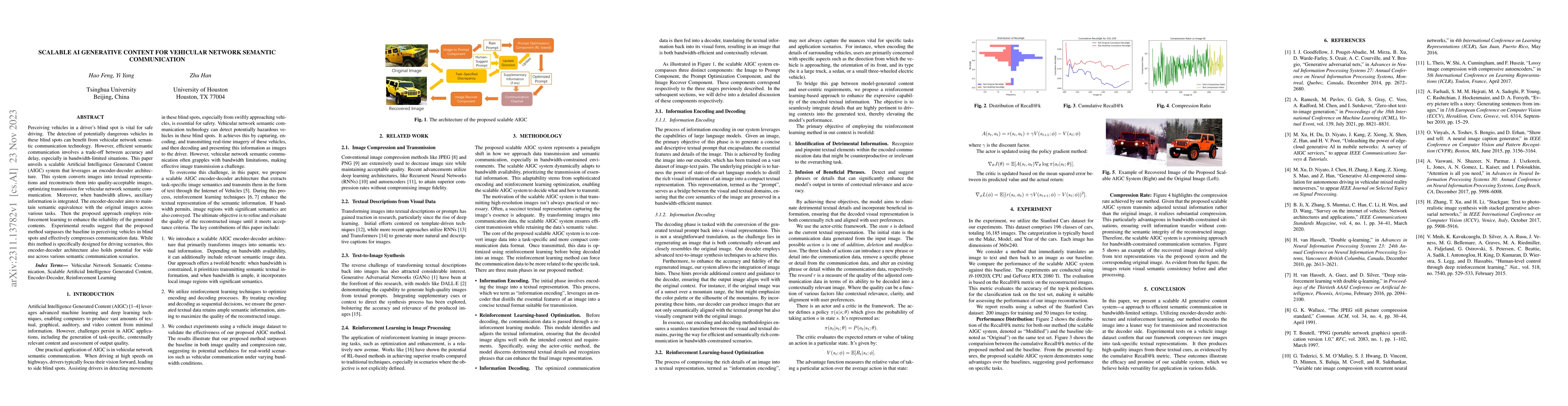 Thumbnail for Scalable AI Generative Content for Vehicular Network Semantic
  Communication