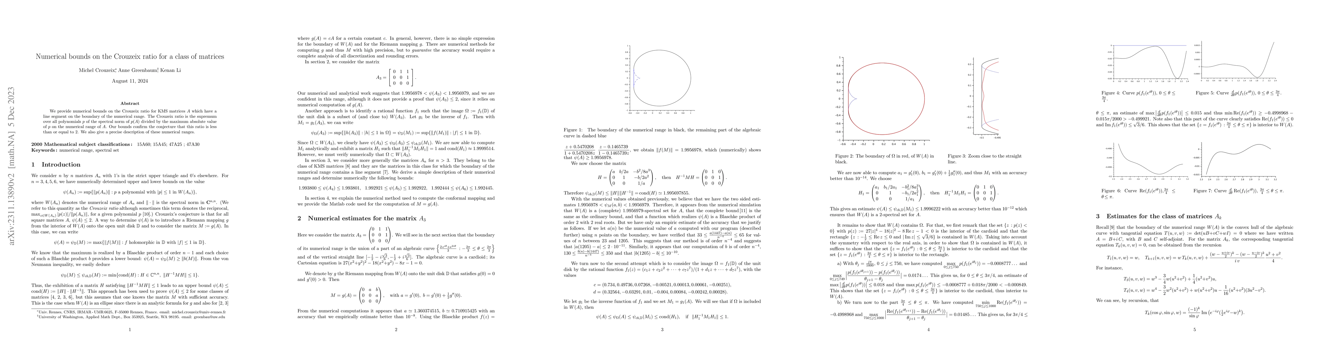 Thumbnail for Numerical bounds on the Crouzeix ratio for a class of matrices