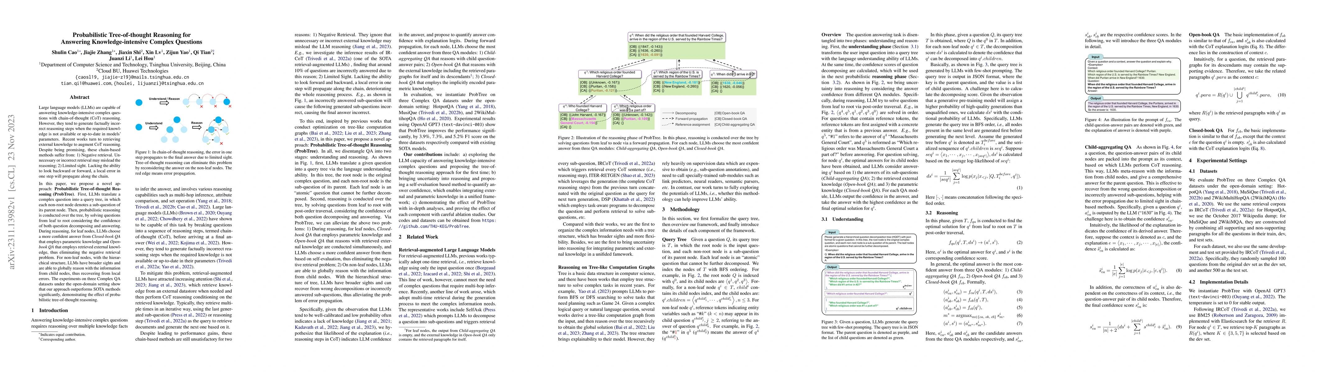 Thumbnail for Probabilistic Tree-of-thought Reasoning for Answering
  Knowledge-intensive Complex Questions