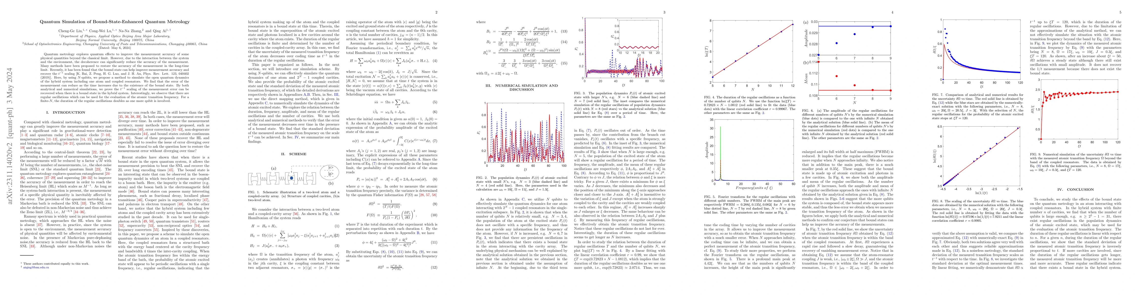Thumbnail for Quantum Simulation of Bound-State-Enhanced Quantum Metrology