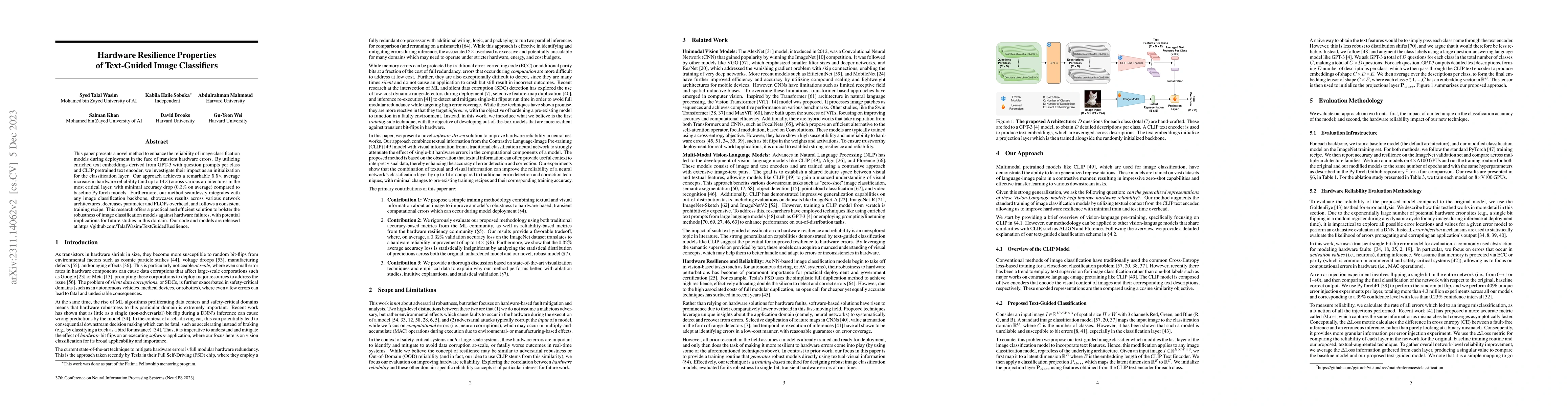 Thumbnail for Hardware Resilience Properties of Text-Guided Image Classifiers