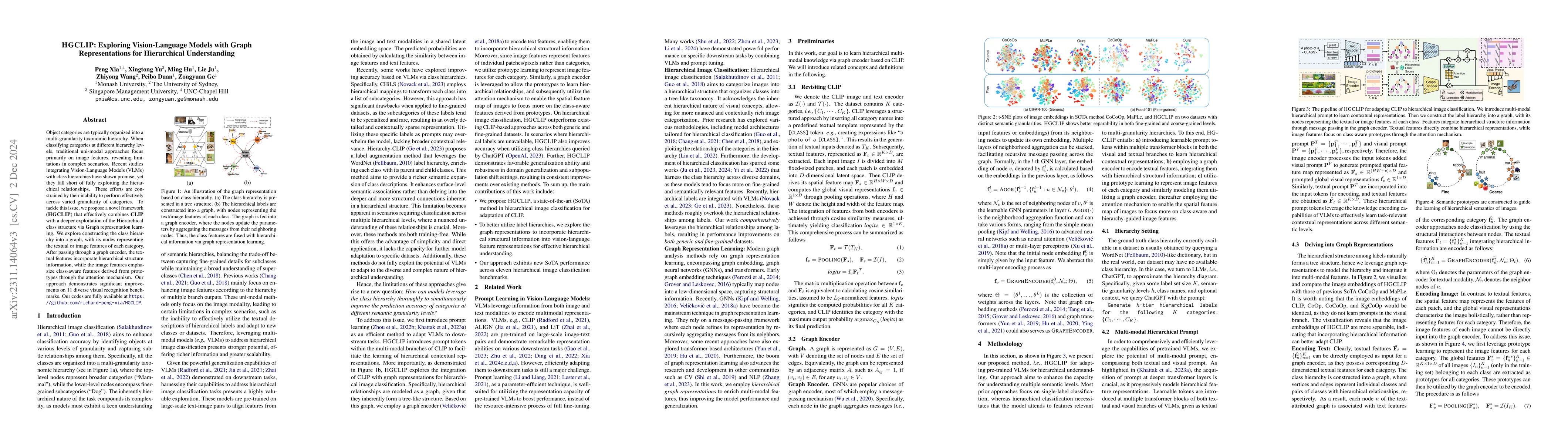 Thumbnail for HGCLIP: Exploring Vision-Language Models with Graph Representations for
  Hierarchical Understanding