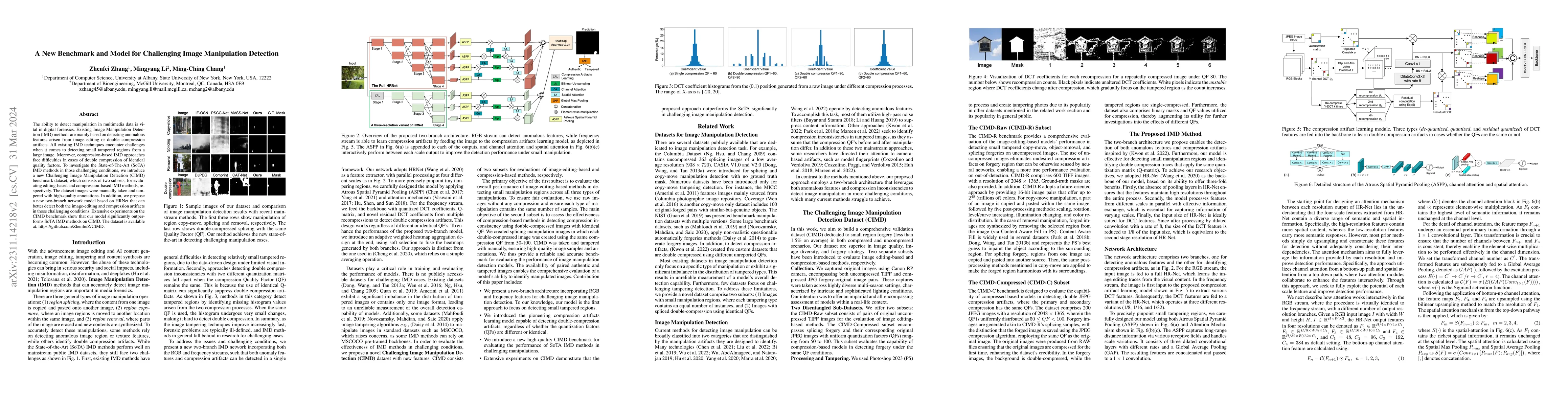 Thumbnail for A New Benchmark and Model for Challenging Image Manipulation Detection