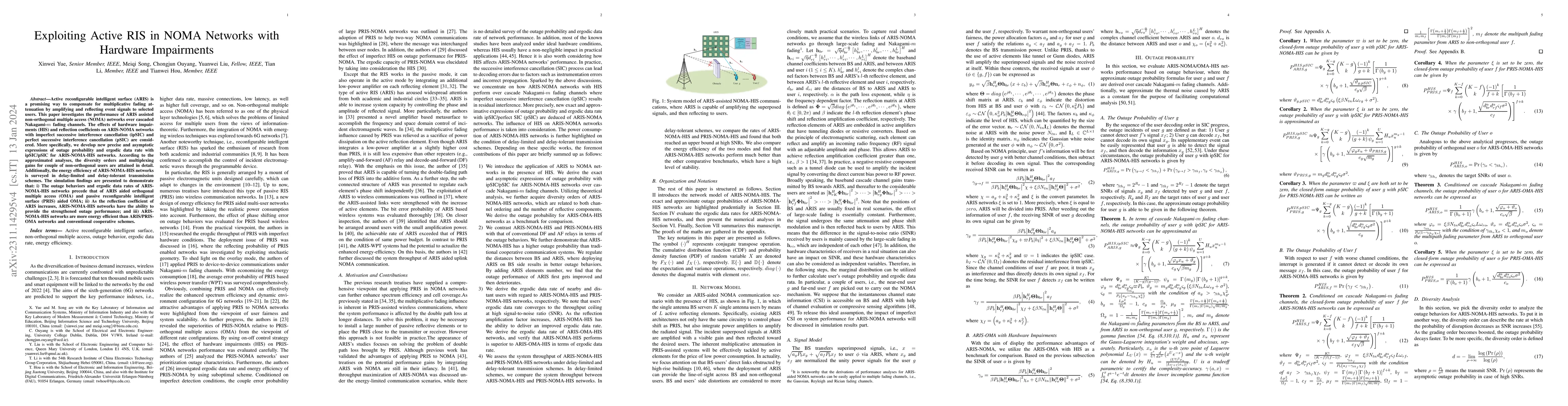 Thumbnail for Exploiting Active RIS in NOMA Networks with Hardware Impairments