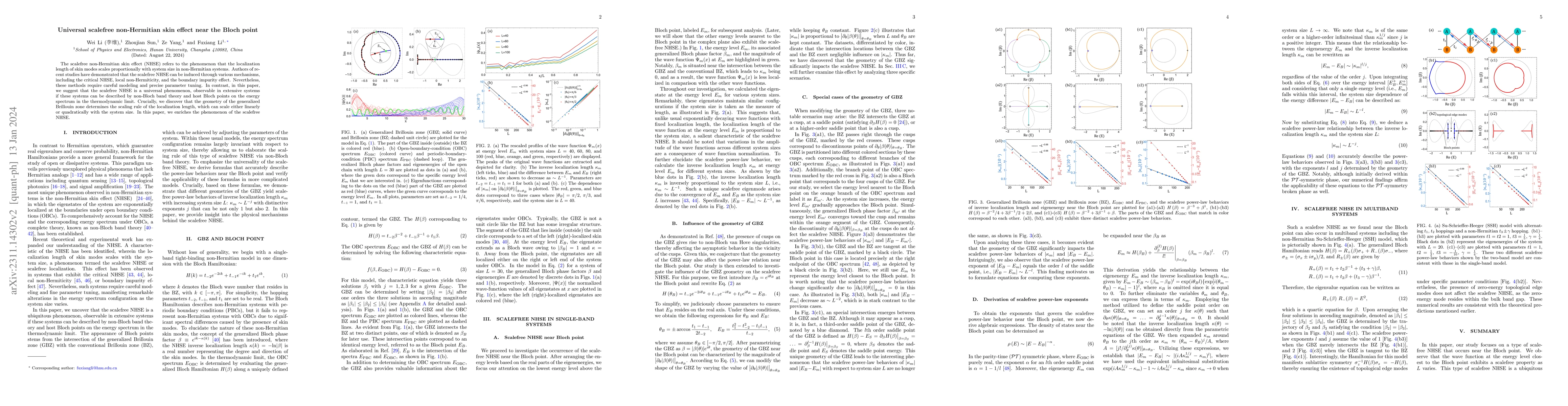 Thumbnail for Universal scalefree non-Hermitian skin effect near the Bloch point