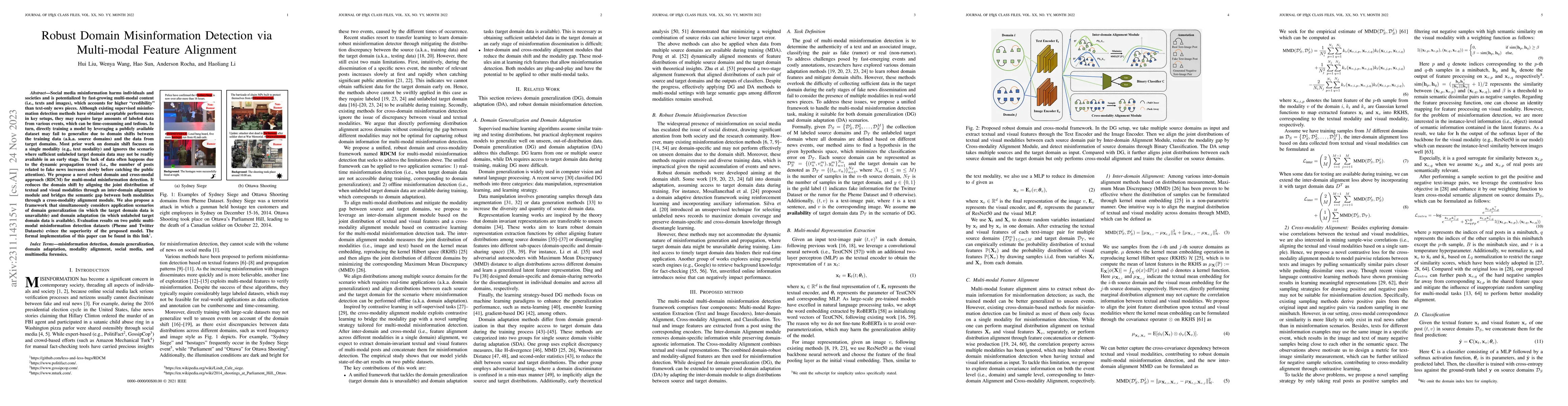 Thumbnail for Robust Domain Misinformation Detection via Multi-modal Feature Alignment