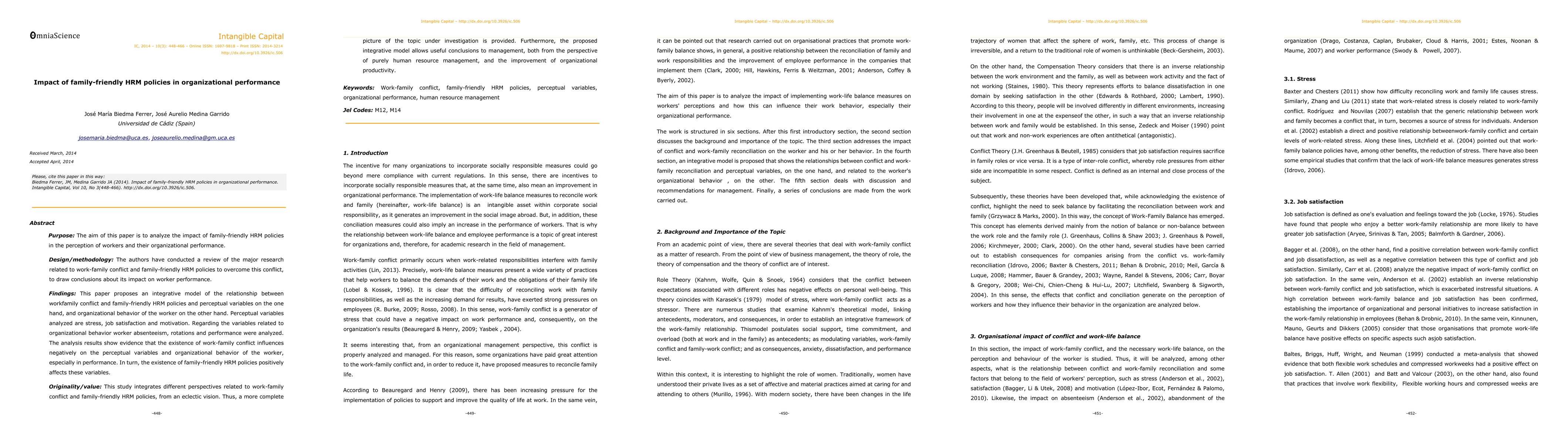 Thumbnail for Impact of family-friendly HRM policies in organizational performance