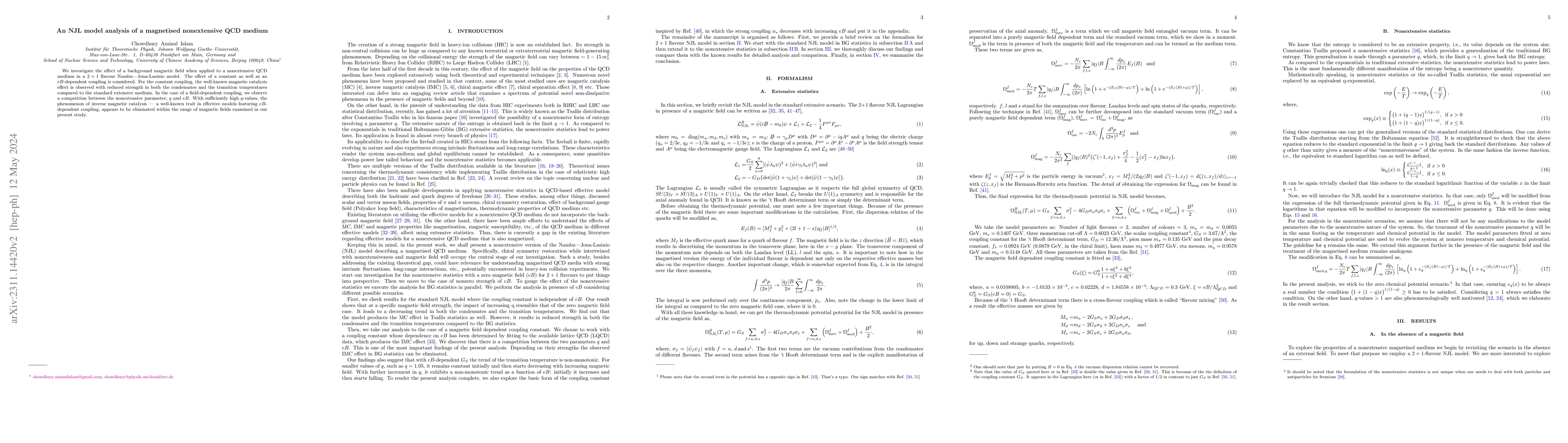 Thumbnail for An NJL model analysis of a magnetised nonextensive QCD medium