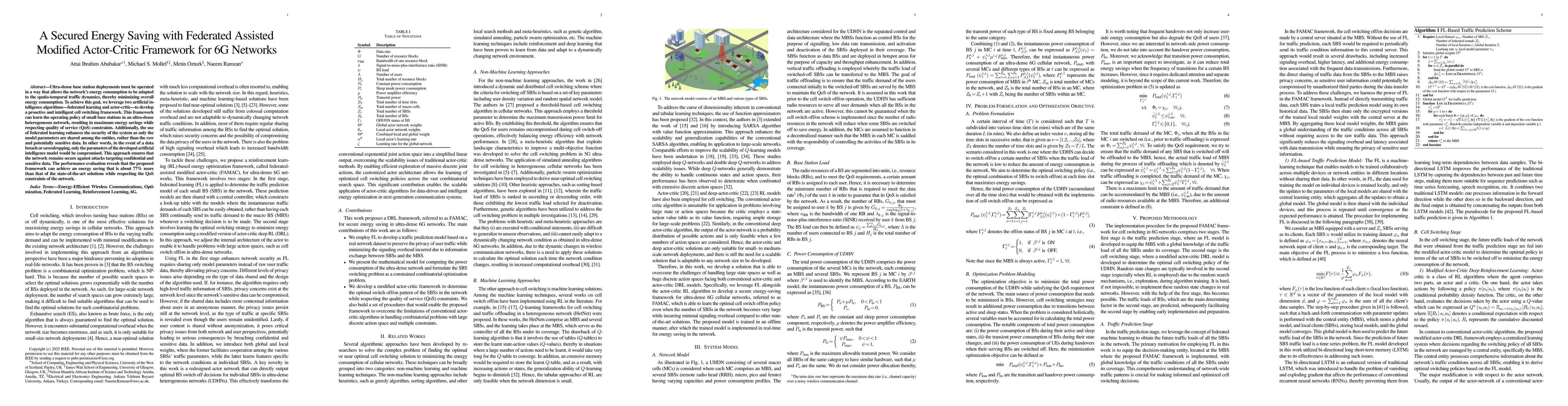 Thumbnail for FAMAC: A Federated Assisted Modified Actor-Critic Framework for Secured
  Energy Saving in 5G and Beyond Networks