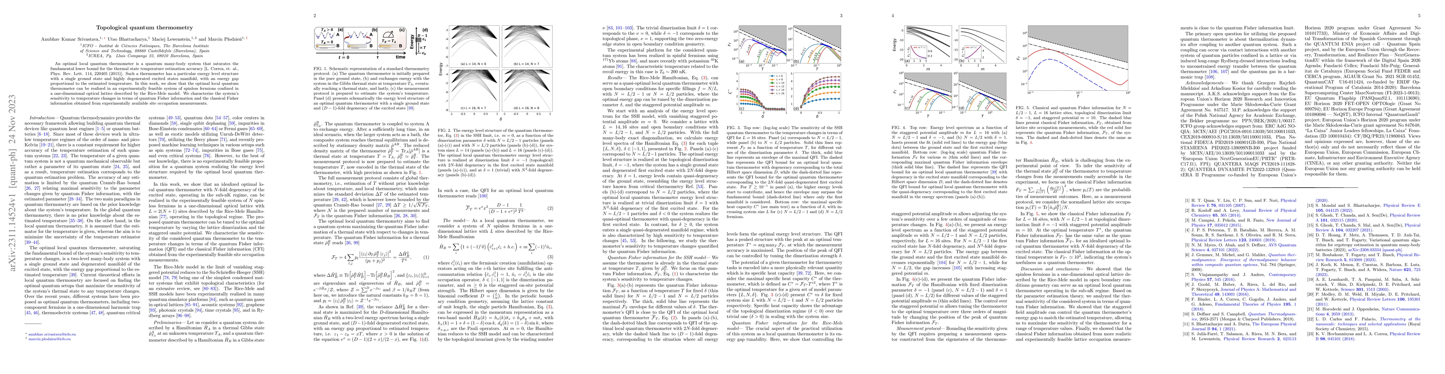 Thumbnail for Topological quantum thermometry