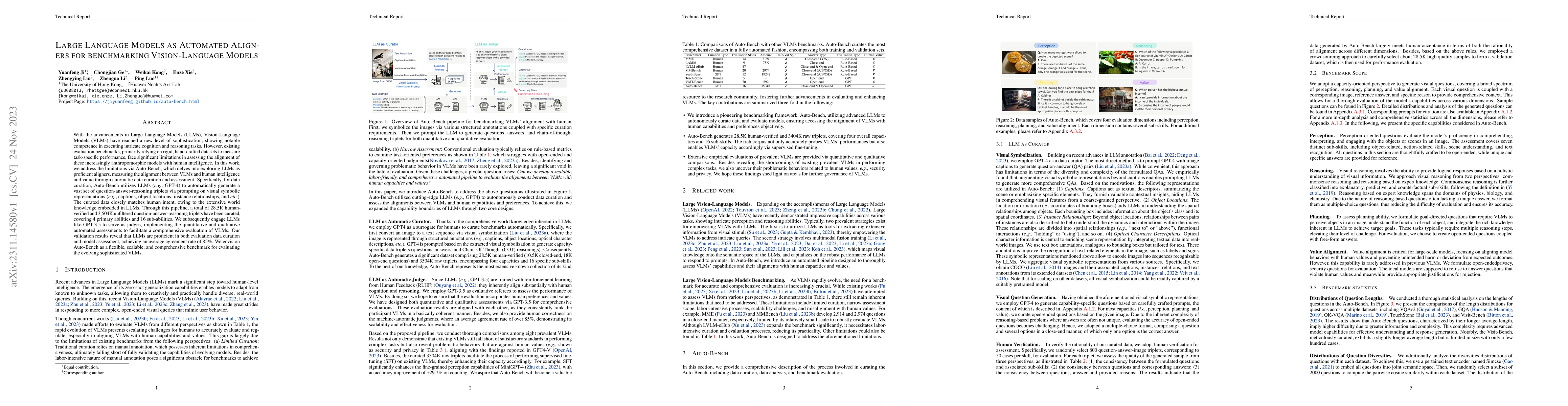 Thumbnail for Large Language Models as Automated Aligners for benchmarking
  Vision-Language Models