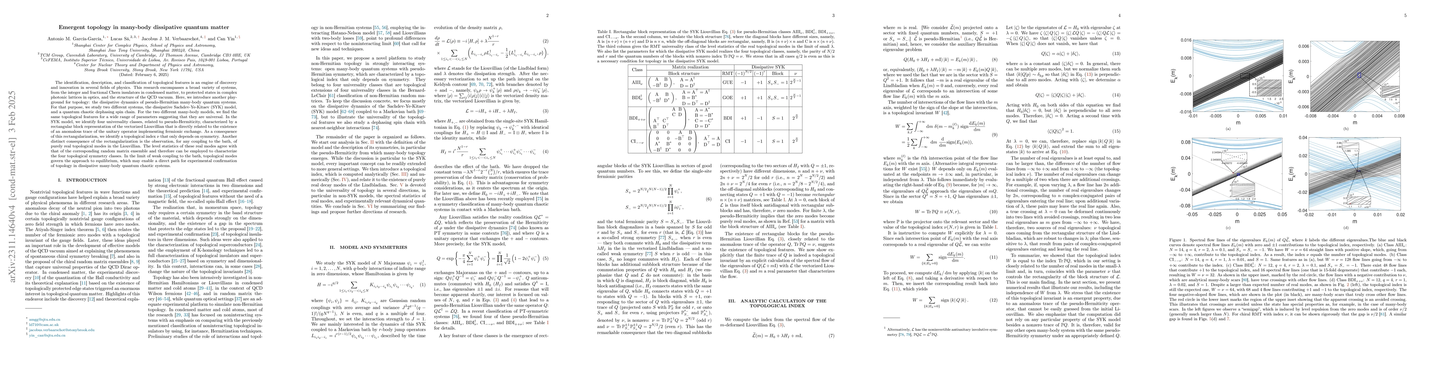 Thumbnail for Emergent Topology in Many-Body Dissipative Quantum Matter