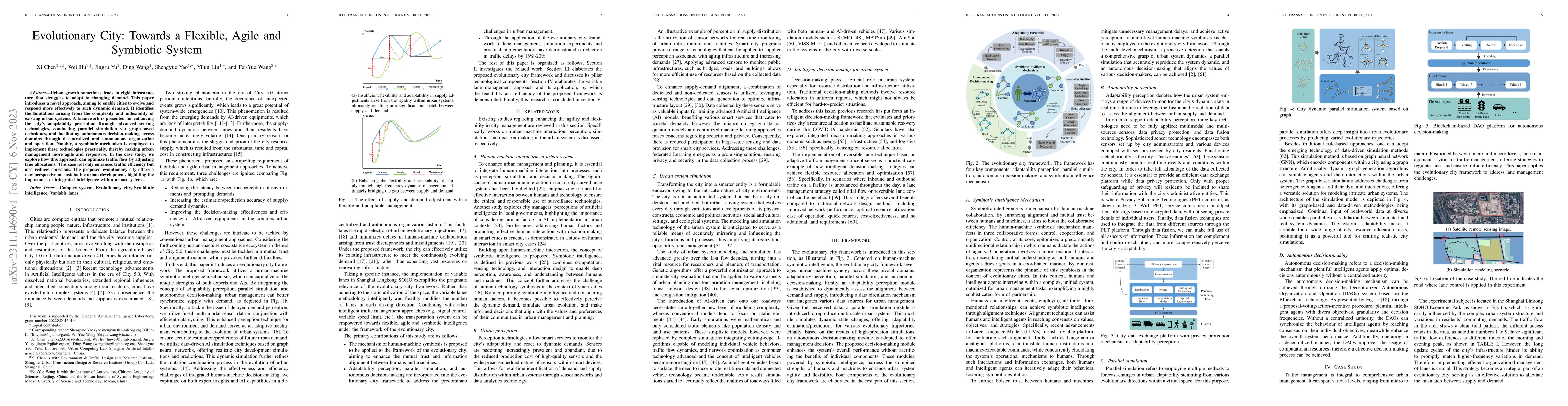 Thumbnail for Evolutionary City: Towards a Flexible, Agile and Symbiotic System