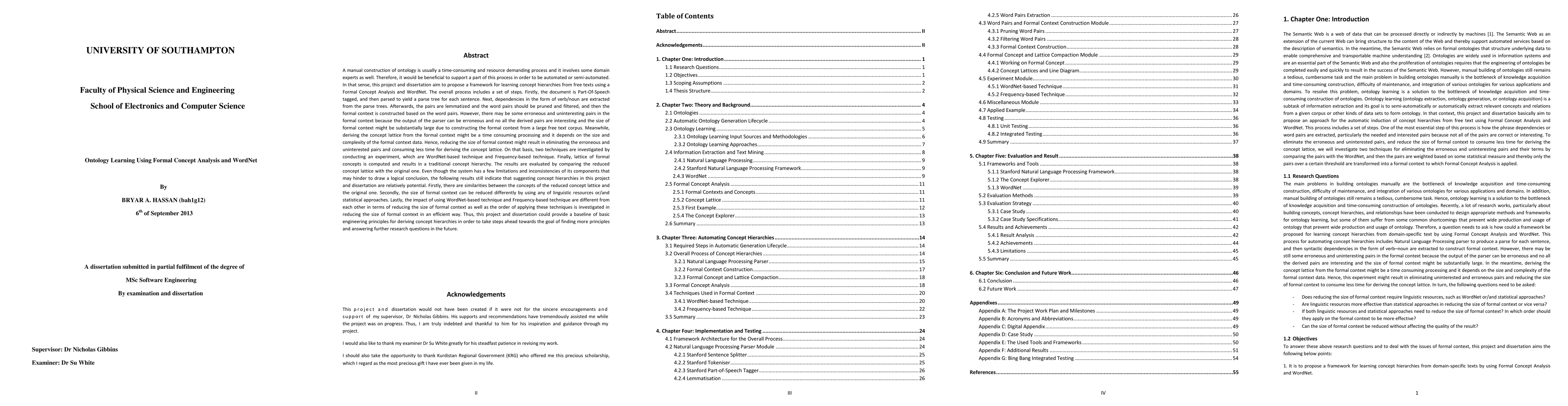 Thumbnail for Ontology Learning Using Formal Concept Analysis and WordNet