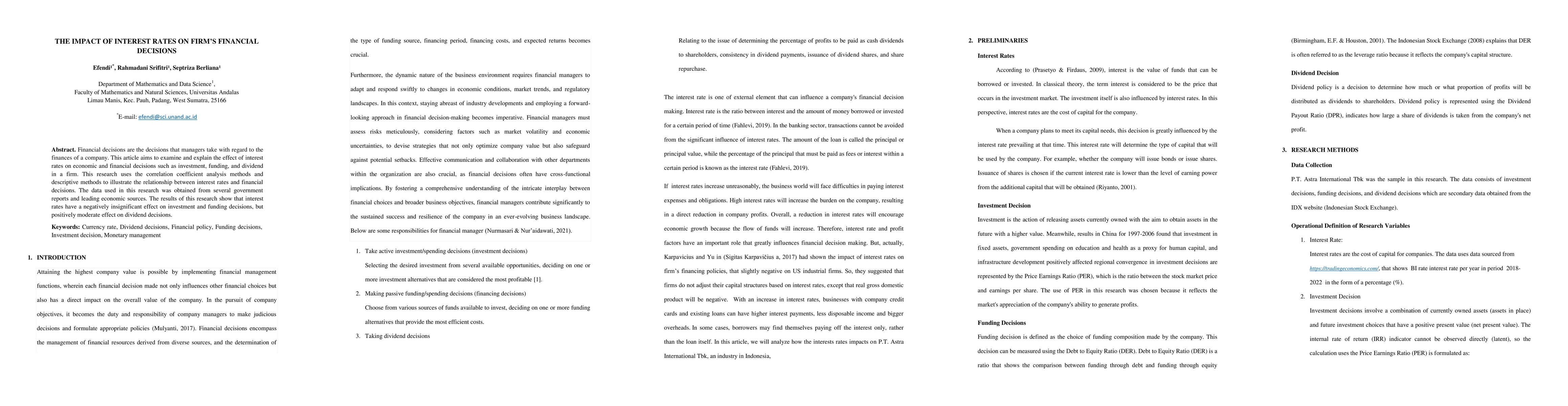 Thumbnail for The Impact Of Interest Rates On Firms Financial Decisions