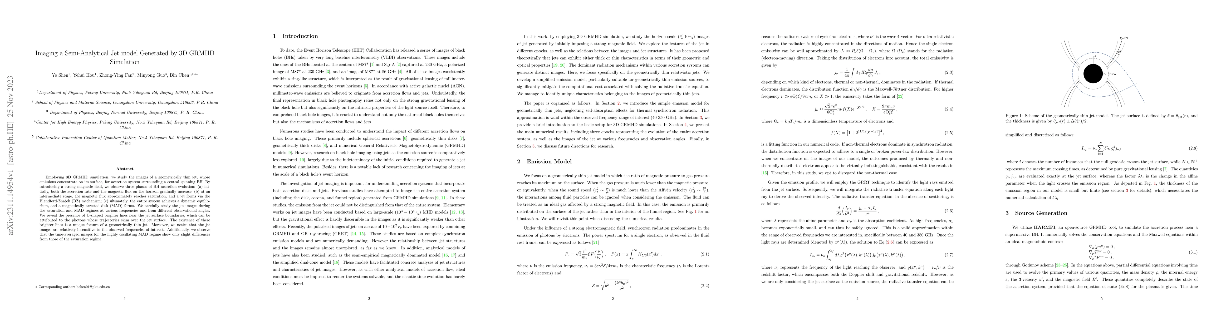 Thumbnail for Imaging a Semi-Analytical Jet model Generated by 3D GRMHD Simulation