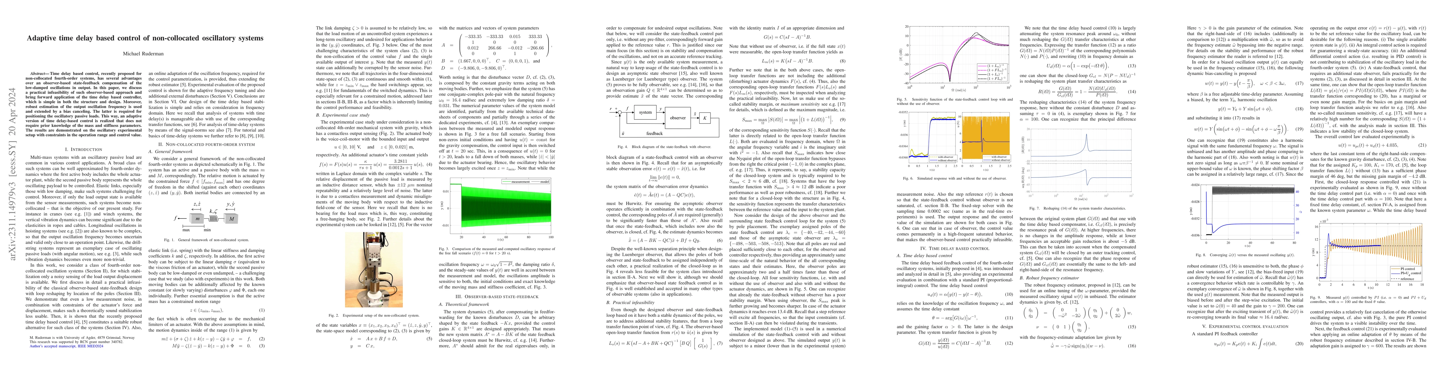 Thumbnail for Adaptive time delay based control of non-collocated oscillatory systems