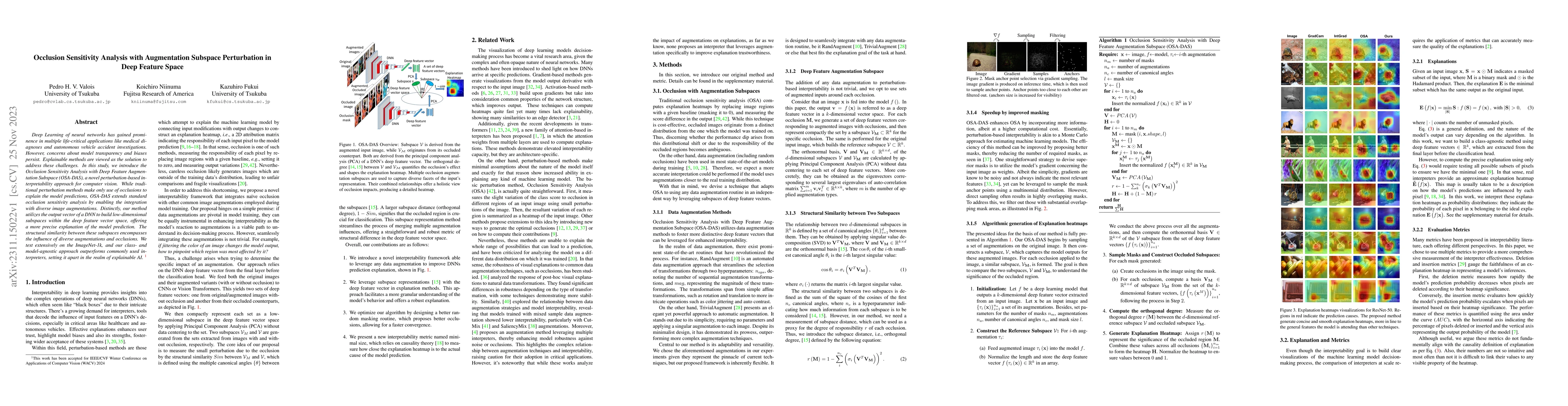 Thumbnail for Occlusion Sensitivity Analysis with Augmentation Subspace Perturbation
  in Deep Feature Space