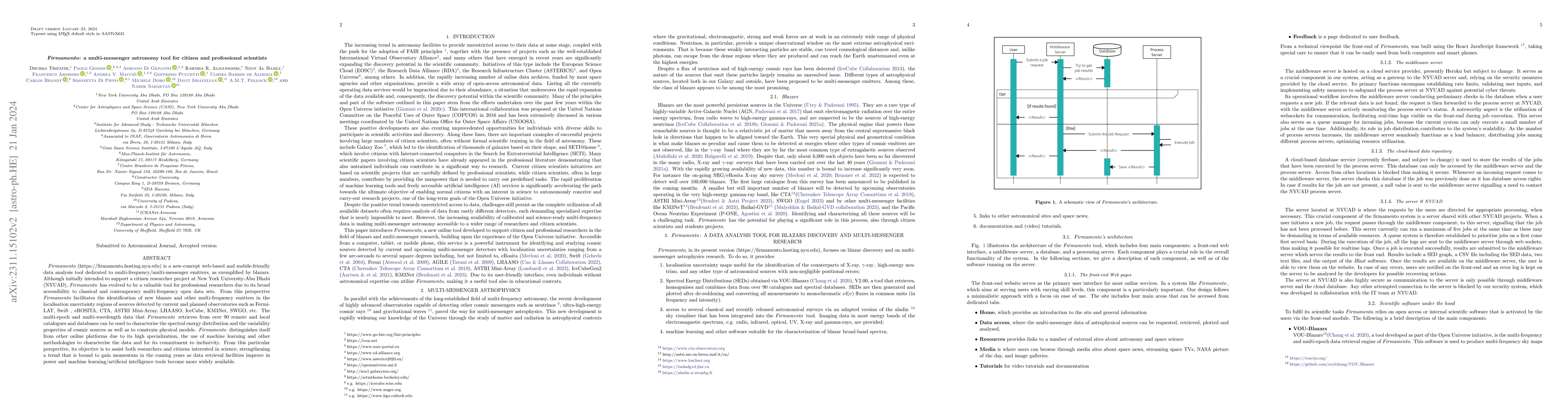 Thumbnail for Firmamento: a multi-messenger astronomy tool for citizen and
  professional scientists