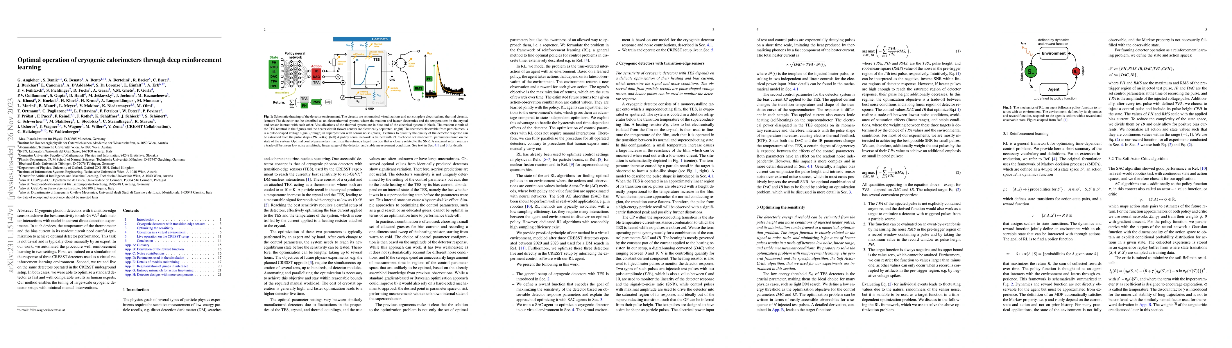 Thumbnail for Optimal operation of cryogenic calorimeters through deep reinforcement
  learning