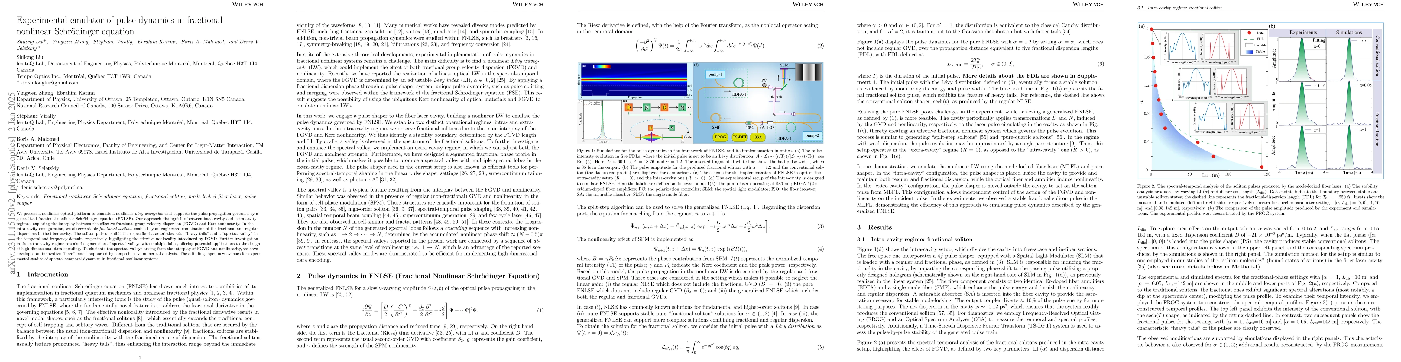 Thumbnail for Observation of the spectral bifurcation in the Fractional Nonlinear
  Schr\"{o}dinger Equation