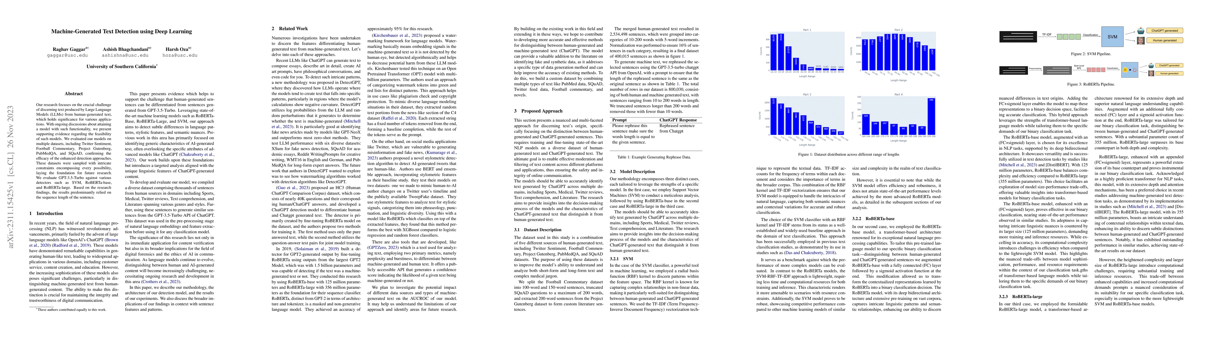 Thumbnail for Machine-Generated Text Detection using Deep Learning