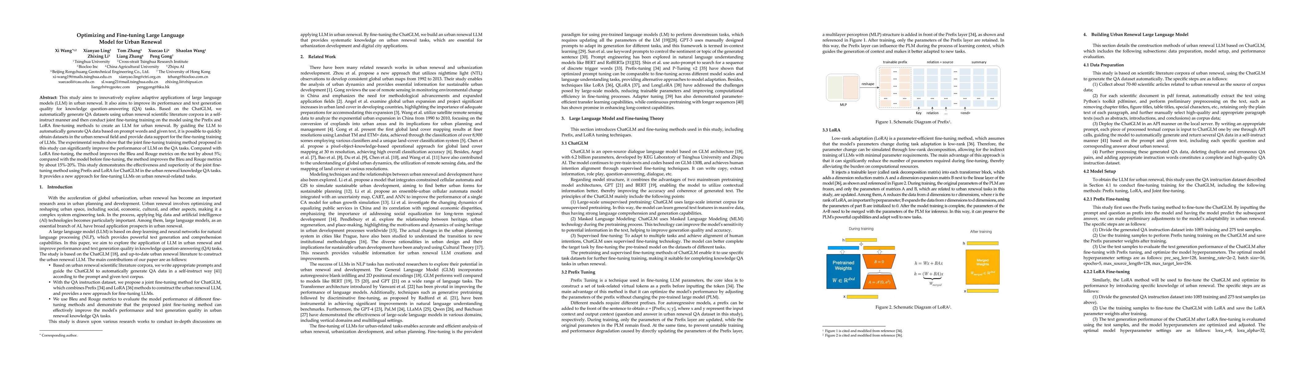 Thumbnail for Optimizing and Fine-tuning Large Language Model for Urban Renewal