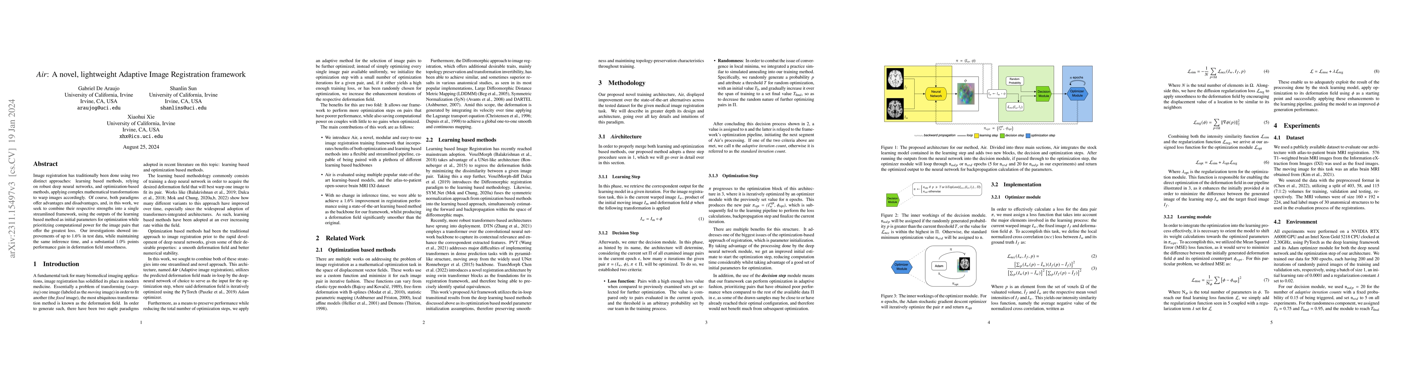 Thumbnail for Adaptive Image Registration: A Hybrid Approach Integrating Deep Learning
  and Optimization Functions for Enhanced Precision