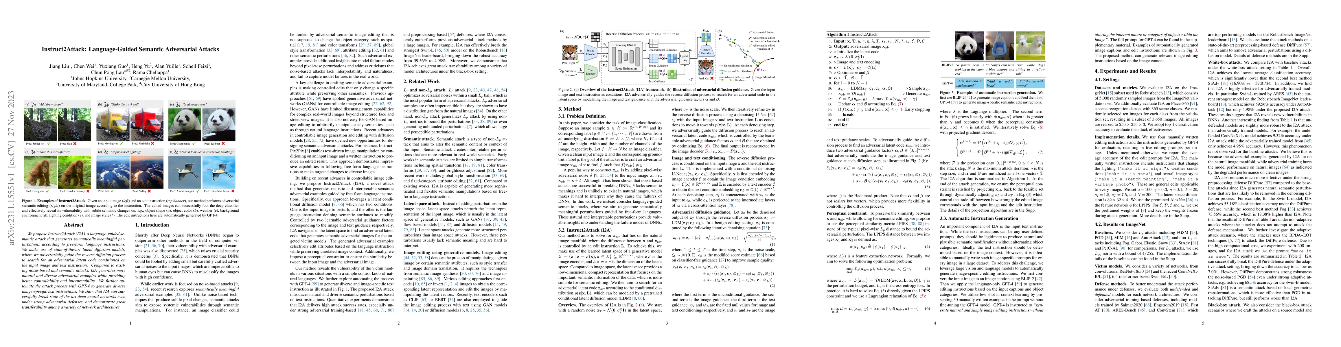 Thumbnail for Instruct2Attack: Language-Guided Semantic Adversarial Attacks