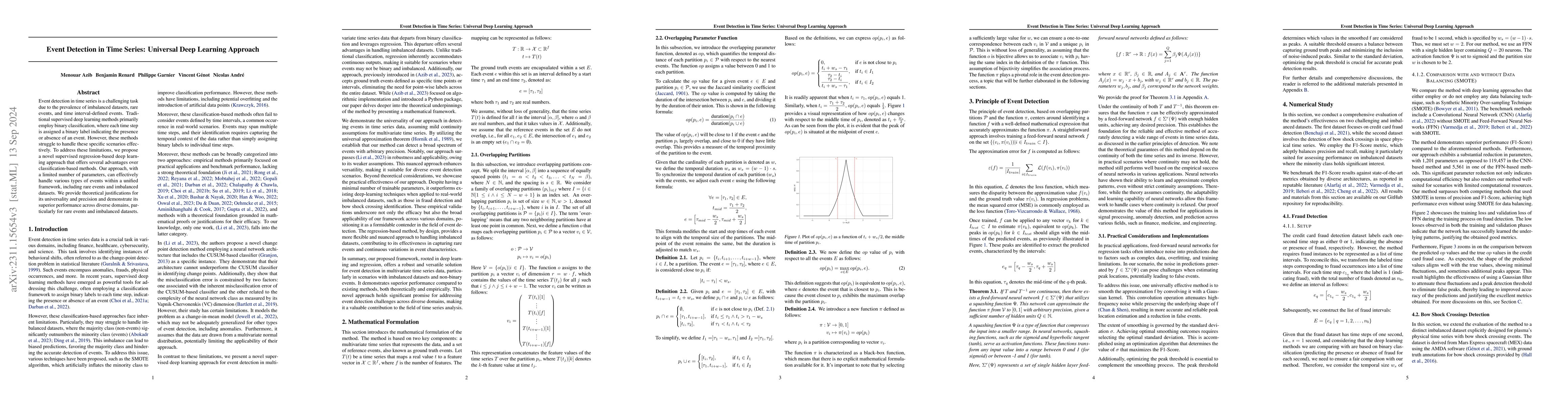 Thumbnail for Event Detection in Time Series: Universal Deep Learning Approach