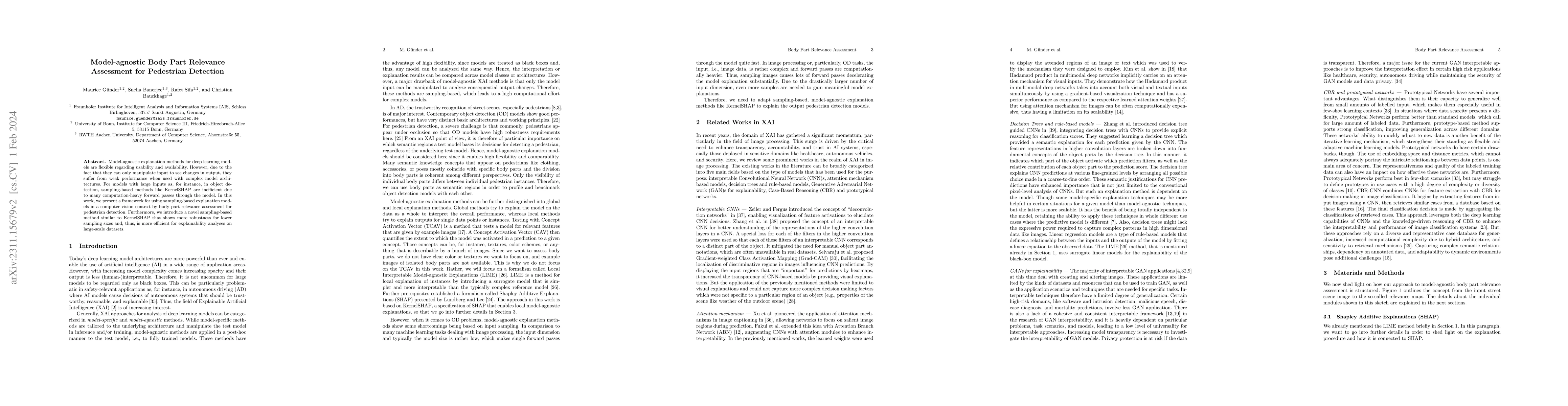 Thumbnail for Model-agnostic Body Part Relevance Assessment for Pedestrian Detection