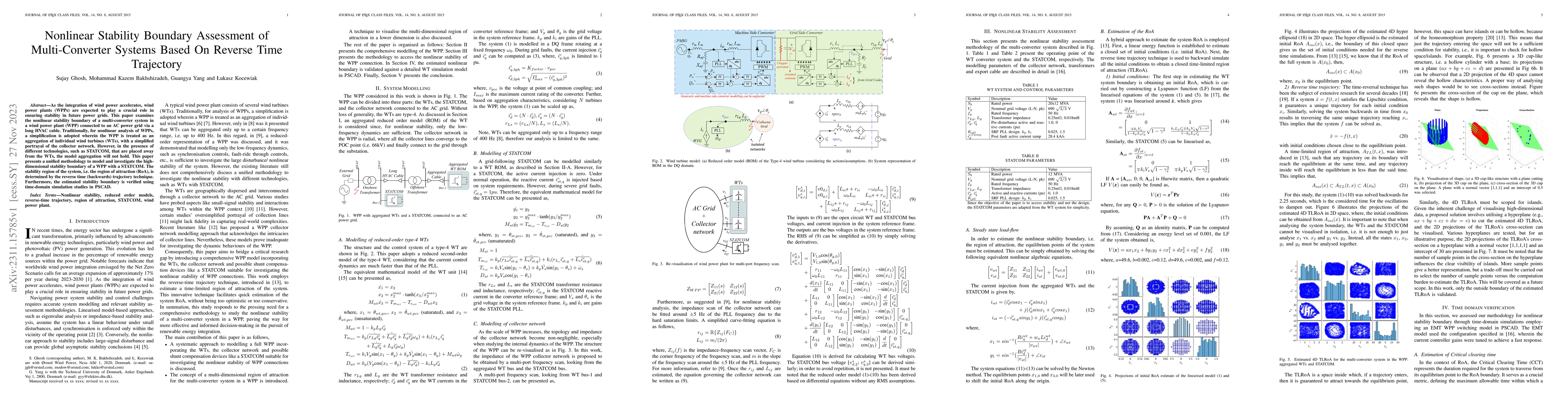 Thumbnail for Nonlinear Stability Boundary Assessment of Multi-Converter Systems Based
  On Reverse Time Trajectory