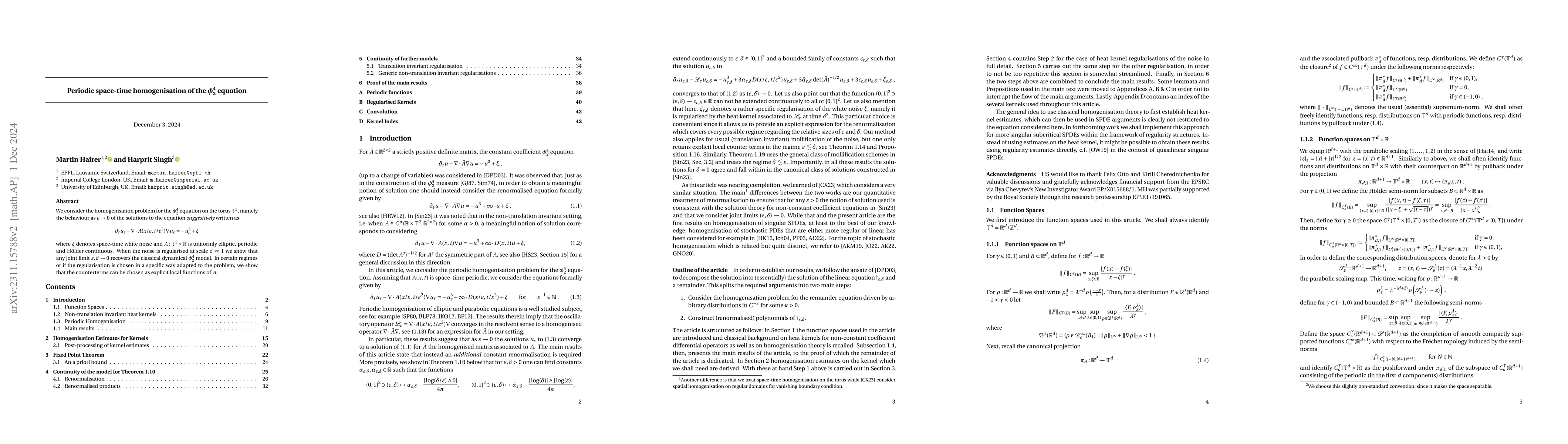 Thumbnail for Periodic space-time homogenisation of the $\phi^4_2$ equation