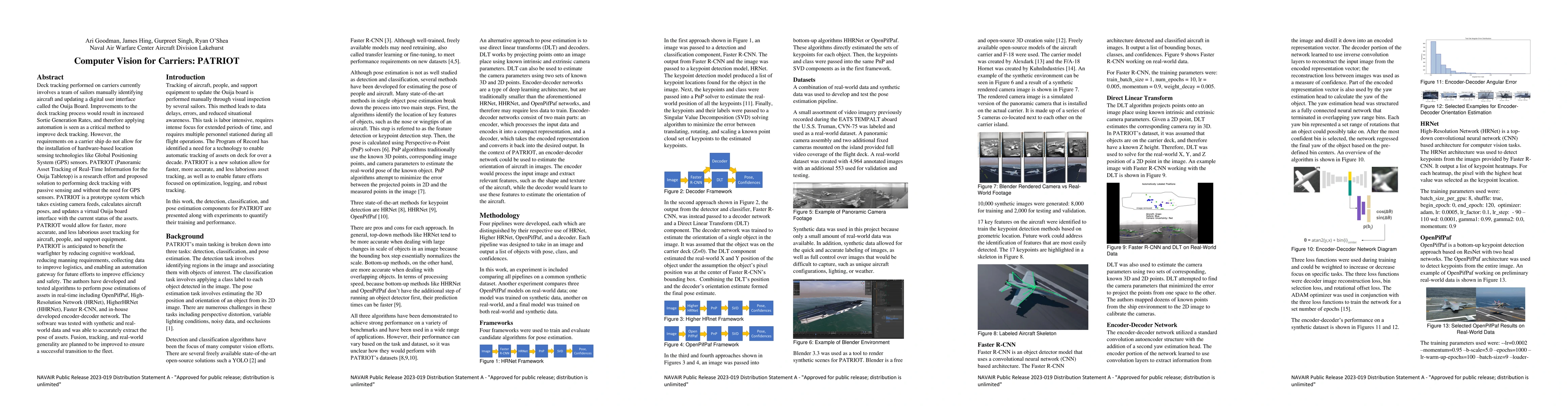 Thumbnail for Computer Vision for Carriers: PATRIOT