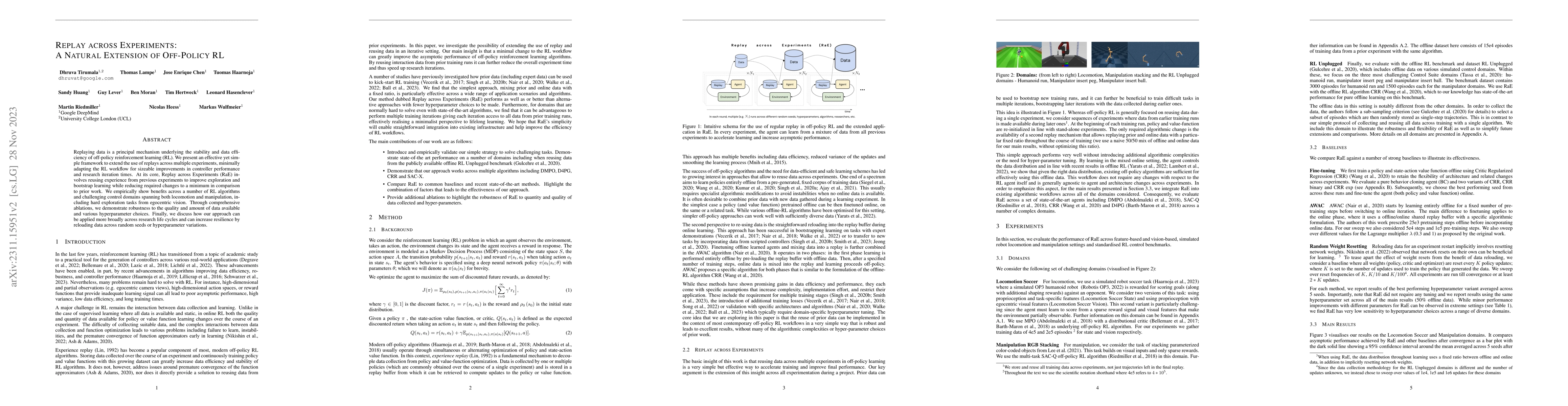 Thumbnail for Replay across Experiments: A Natural Extension of Off-Policy RL