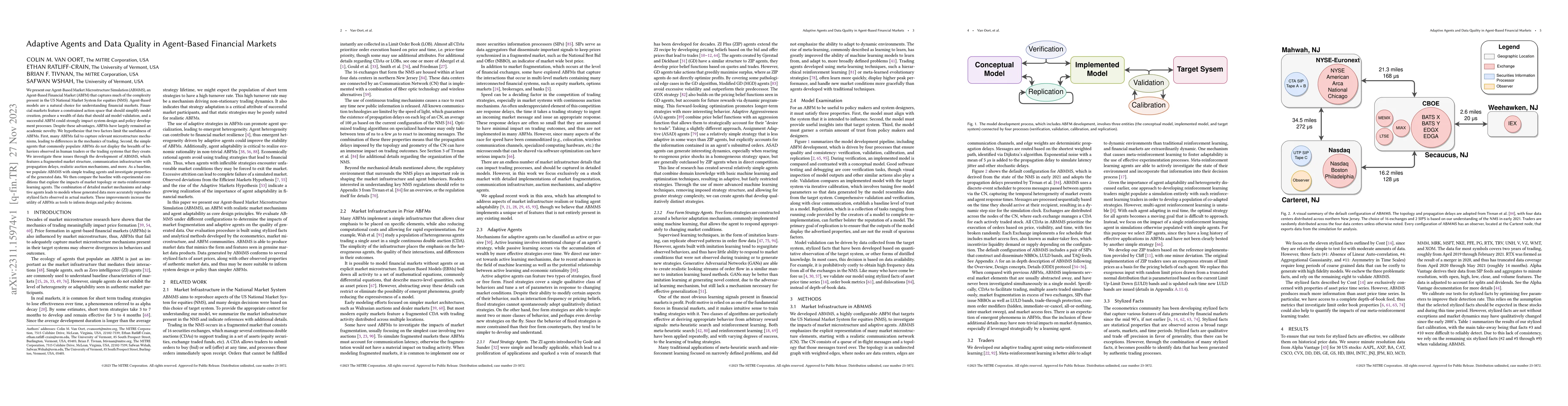 Thumbnail for Adaptive Agents and Data Quality in Agent-Based Financial Markets