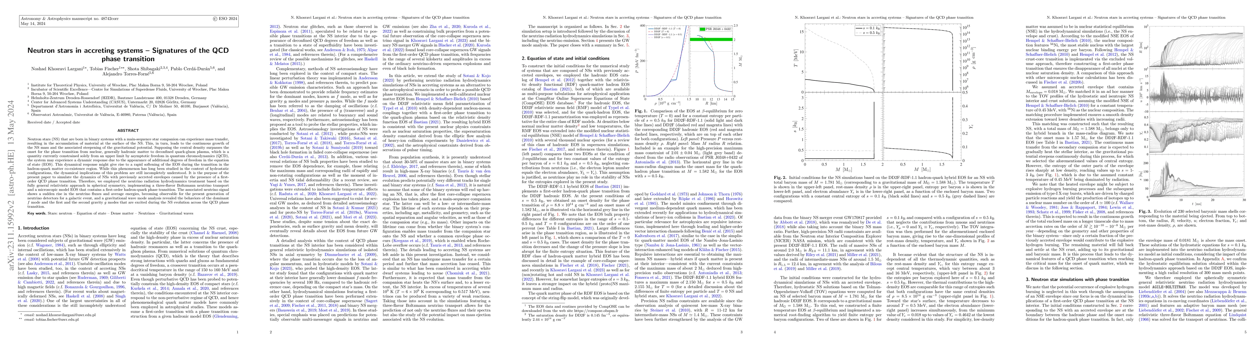 Thumbnail for Neutron stars in accreting systems -- signatures of the QCD phase
  transition