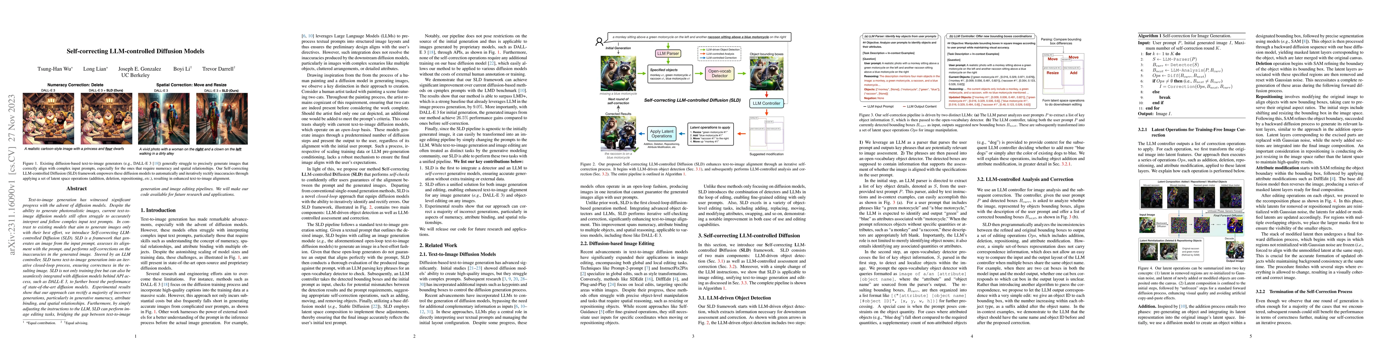Thumbnail for Self-correcting LLM-controlled Diffusion Models