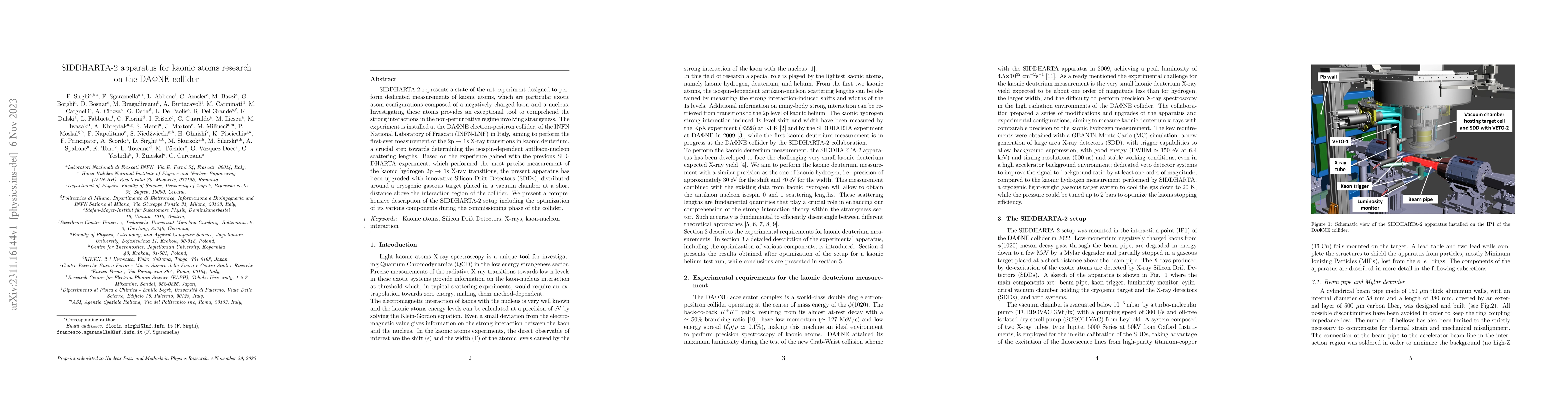 Thumbnail for SIDDHARTA-2 apparatus for kaonic atoms research on the DA$\Phi$NE
  collider