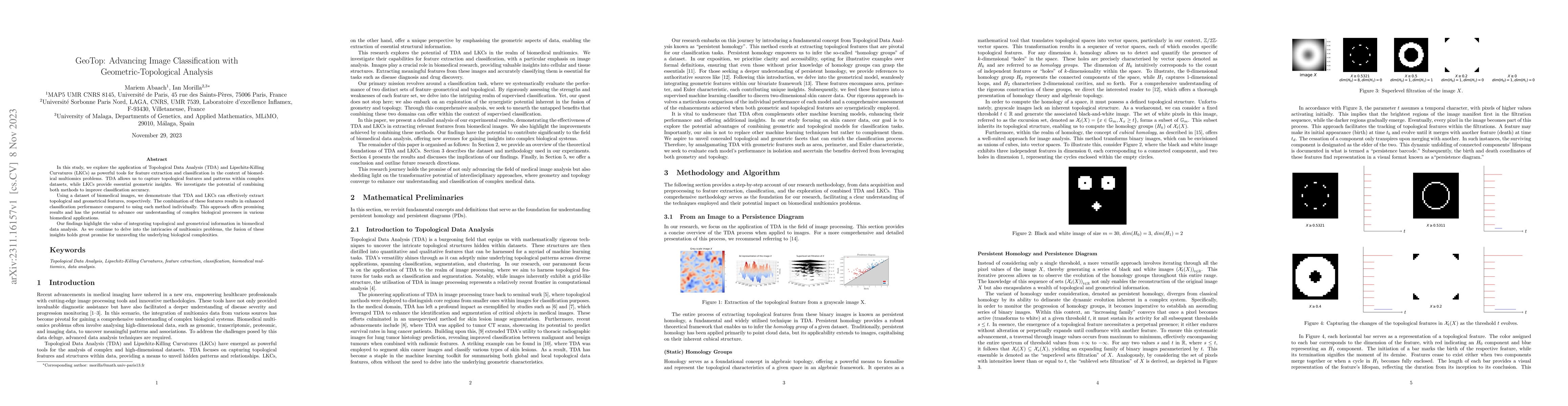 Thumbnail for GeoTop: Advancing Image Classification with Geometric-Topological
  Analysis