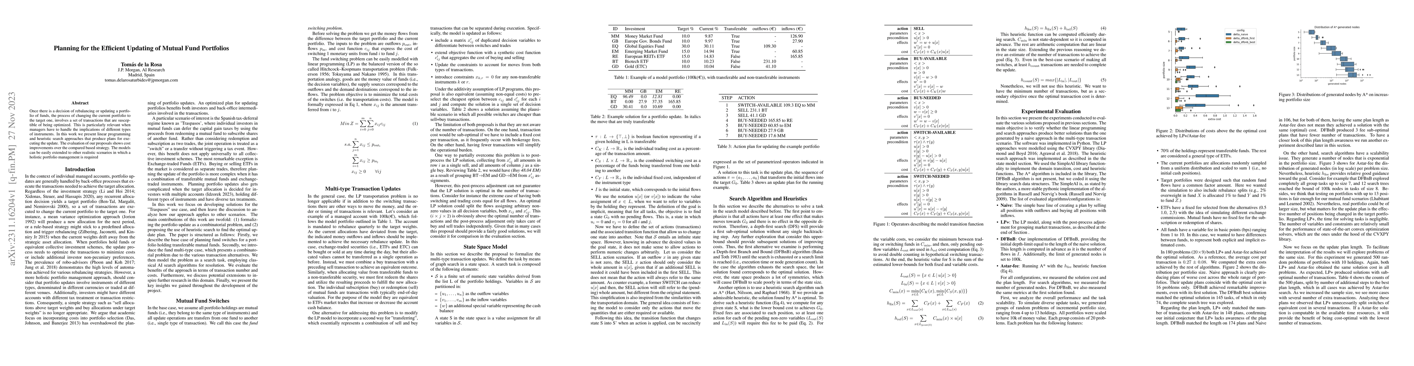 Thumbnail for Planning for the Efficient Updating of Mutual Fund Portfolios