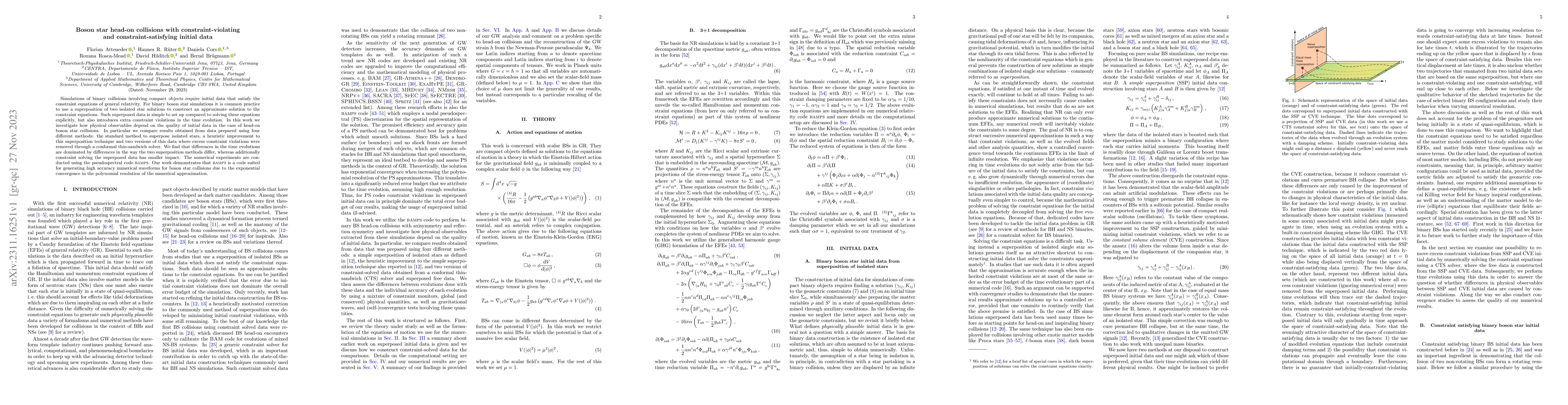 Thumbnail for Boson star head-on collisions with constraint-violating and
  constraint-satisfying initial data