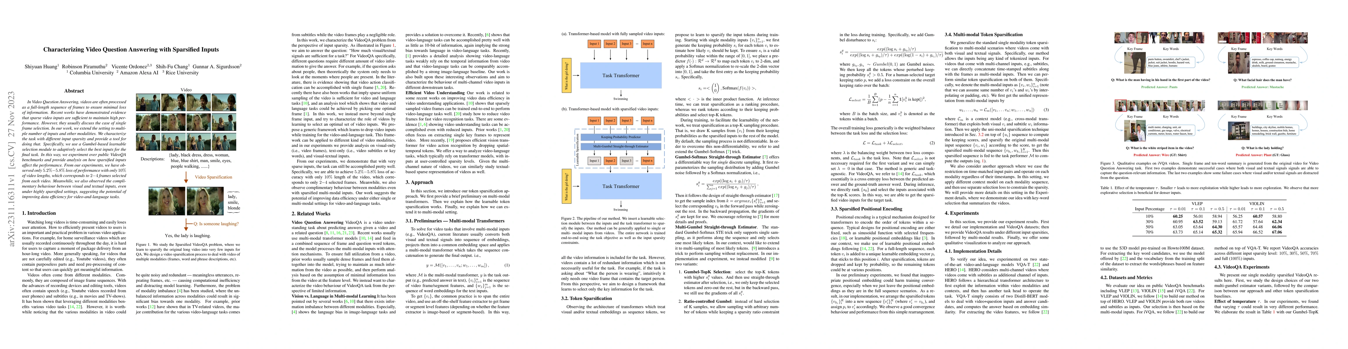 Thumbnail for Characterizing Video Question Answering with Sparsified Inputs