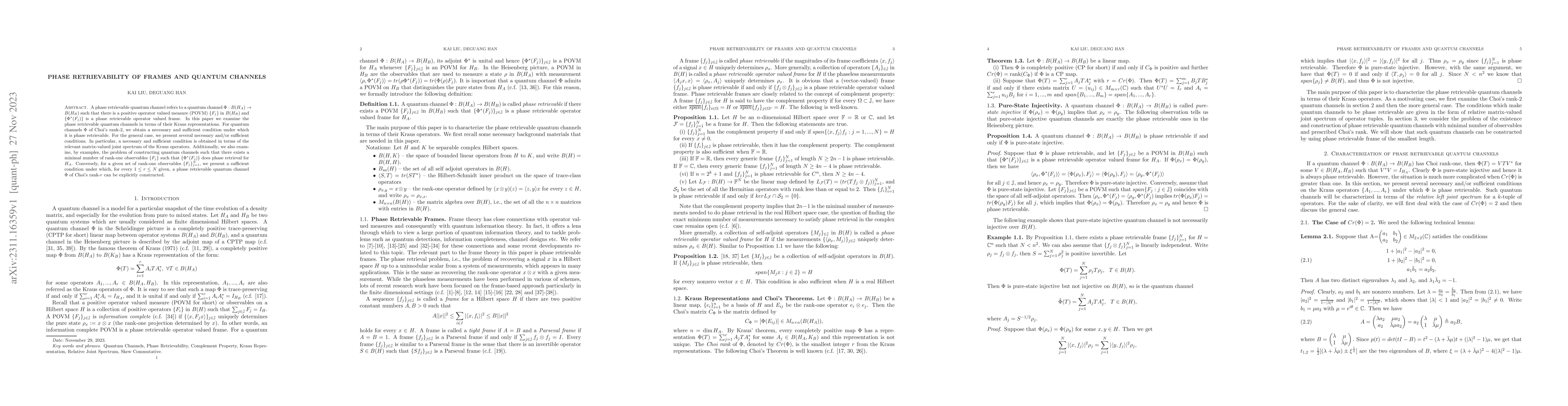 Thumbnail for Phase retrievability of frames and quantum channels