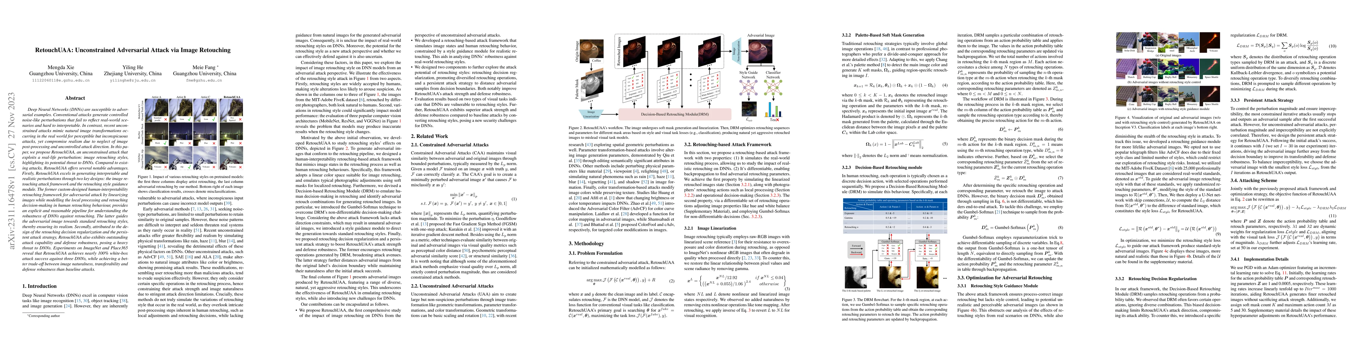 Thumbnail for RetouchUAA: Unconstrained Adversarial Attack via Image Retouching