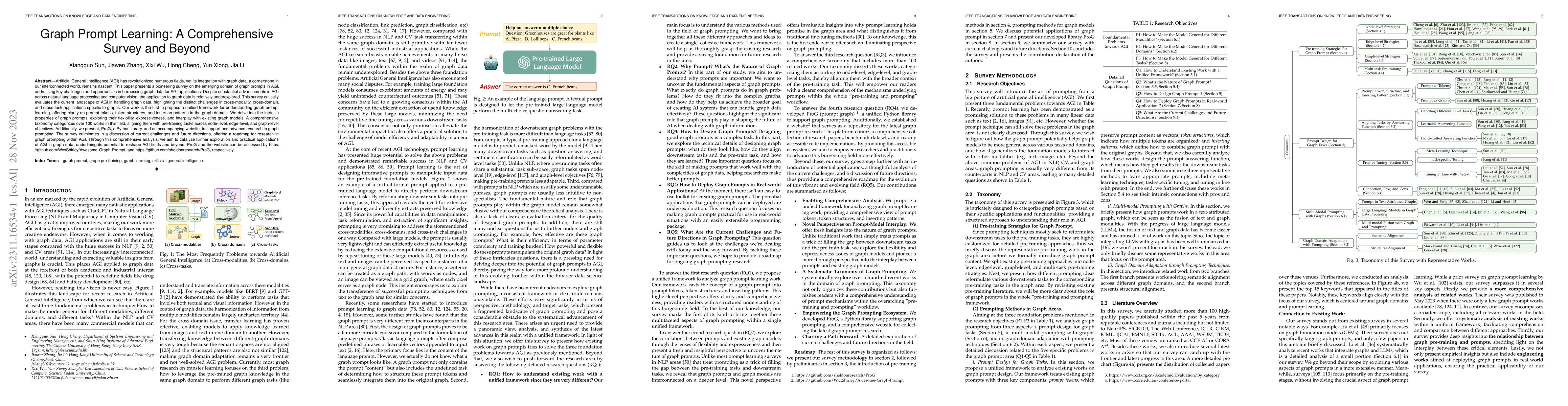 Thumbnail for Graph Prompt Learning: A Comprehensive Survey and Beyond