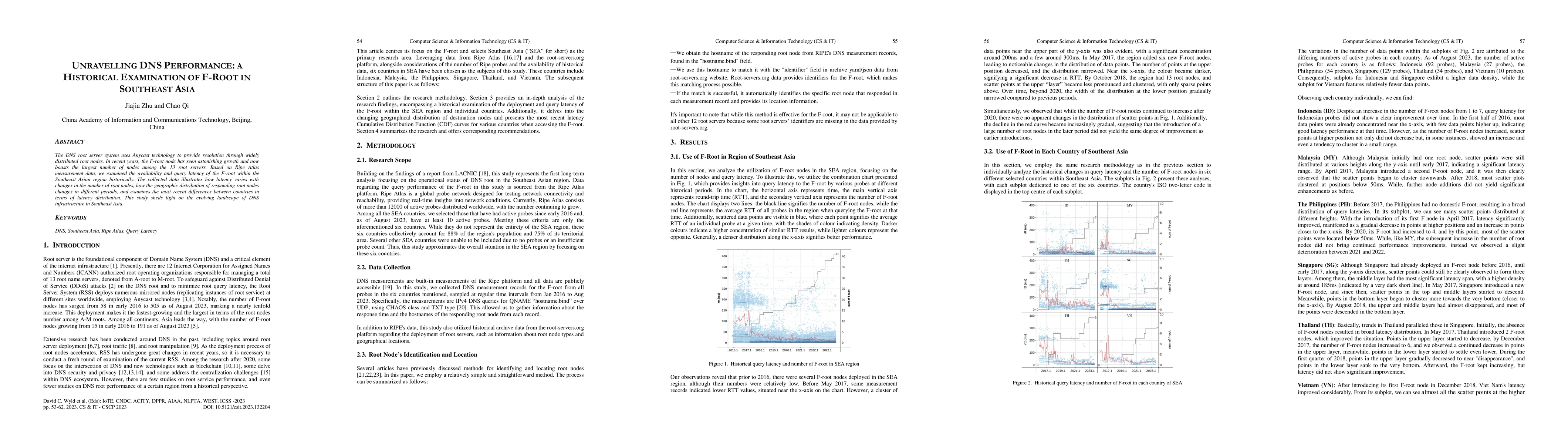 Thumbnail for Unravelling DNS Performance: A Historical Examination of F-ROOT in
  Southeast Asia
