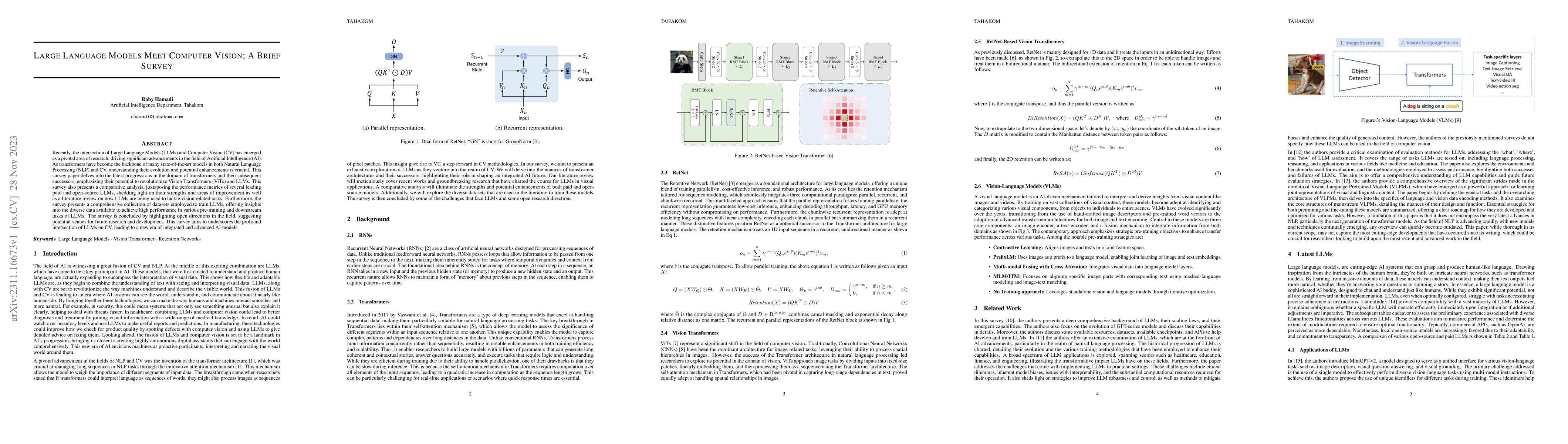 Thumbnail for Large Language Models Meet Computer Vision: A Brief Survey